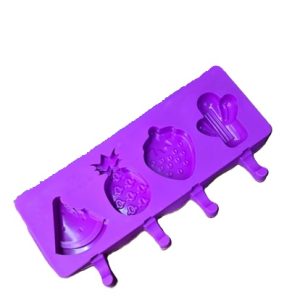 قالب بستنی سیلیکونی 4 عددی میوه ای مارکو