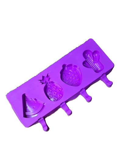 بستنی مارکو 4 میوه قالب بستنی سیلیکونی 4 عددی میوه ای مارکو - Image 1