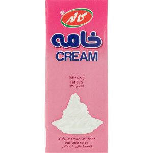 خامه صورتی 200 گرمی کاله