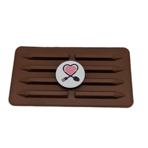 قالب سیلیکون شکلات طرح مداد مارکو