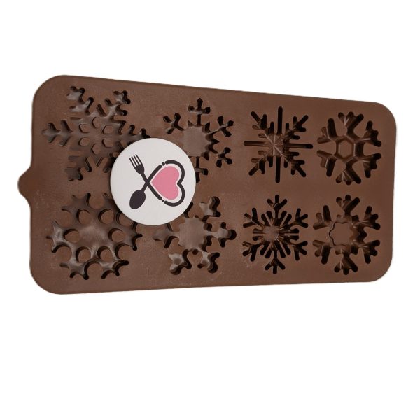 قالب شکلات دانه برف سیلیکونی - Image 2