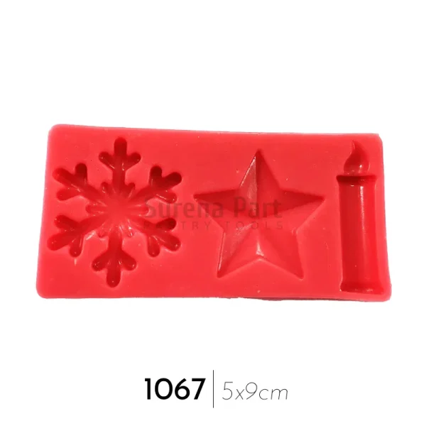 مولد سیلیکونی شمع برف و ستاره سورنا پارت - Image 1
