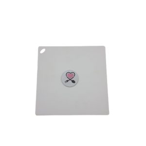 زیر کیکی ام دی اف (MDF) مربع ضلع 18 سانت