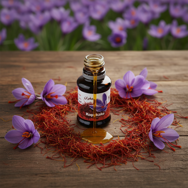اسانس خوراکی زعفران کپی کیک ۲۵ گرمی | عطر و طعم اصیل زعفران با مصرف اقتصادی