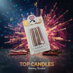 خرید شمع ۶ عددی تاپ کندل