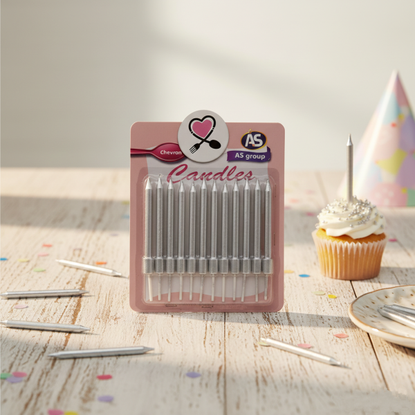 شمع تولد تاپ کندل 12 عددی | شمع خاص و لاکچری