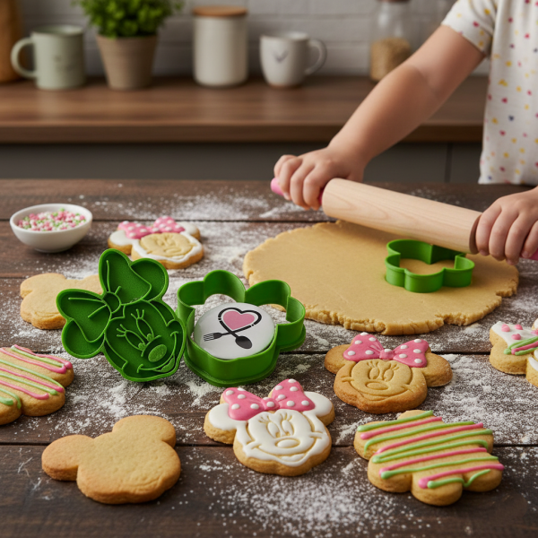 خرید مهر و کاتر میکی‌ موس | قالب برش کوکی و شیرینی فانتزی