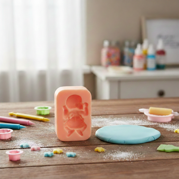 خرید مولد سیلیکونی طرح نوزاد | مولد تزئینی نوزاد برای کیک و فوندانت