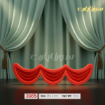 خرید قالب سیلیکونی فوندانت طرح والان پرده سورنا پارت | قالب تزیین حرفه‌ ای کیک