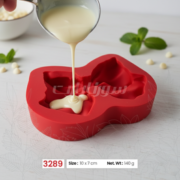 خرید مولد سیلیکونی طرح پاپیون سورنا پارت | قالب فوندانت پاپیون مخصوص قنادی