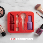 مولد سیلیکونی طرح لوازم آرایش سورنا پارت | قالب فوندانت طرح آرایشی