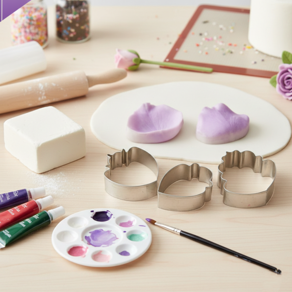 ست کاتر و وینر رز باغی سورنا پارت | وینر ساخت گل رز طبیعی کیک