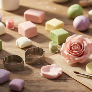 خرید کاتر و وینر رز باغی سورنا پارت | ابزار ساخت گل رز طبیعی کیک