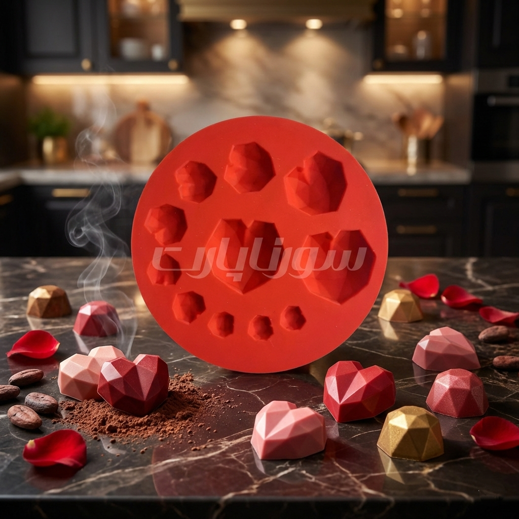 مولد سیلیکونی قلب جور الماسی سورنا پارت 11 عددی