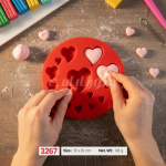 خرید مولد قلب کشیده جور سورنا پارت 14 عددی | قالب سیلیکونی قلب فوندانت و شکلات