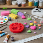 خرید مولد سیلیکونی قلب جور ساده ۹عددی کوچک سورنا پارت