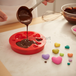 خرید قالب قلب جور ساده ۹عددی کوچک سورنا پارت