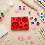خرید مولد سیلیکونی گل رز 7 عددی سورنا پارت