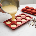 خرید قالب سیلیکونی دسری دایره سورنا پارت | قالب دسر تک نفره حرفه‌ ای