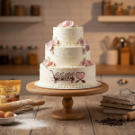 خرید استند چوبی کیک مقاوم و شیک