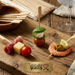 خرید سیخ کوکتل چوبی 12 سانت