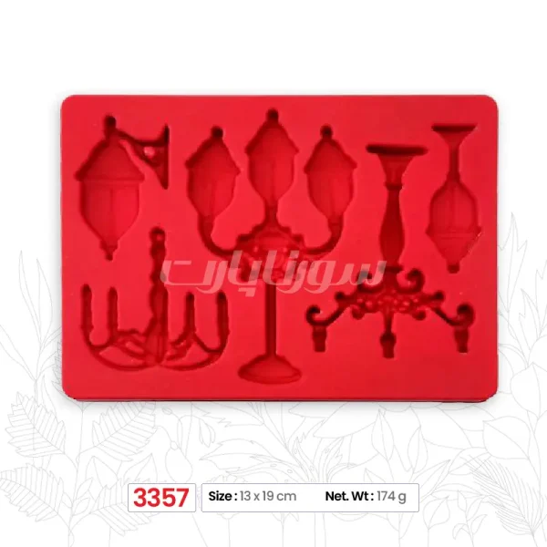 مولد سیلیکونی چراغ و شمعدان سورنا پارت - Image 1