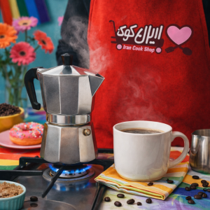 قهوه جوش رو گازی آلومینیومی