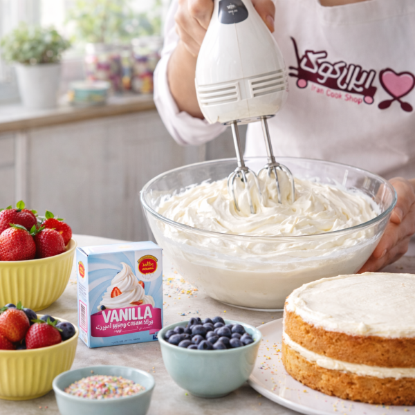 پودر خامه وانیلی 75 گرمی رشد