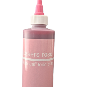 رنگ خوراکی ژله ای صورتی سیر (bakers rose) شف مستر
