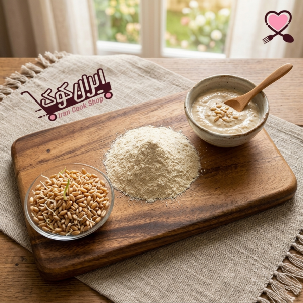 خرید پودر جوانه گندم | بهترین قیمت و بسته‌بندی در ایران کوک