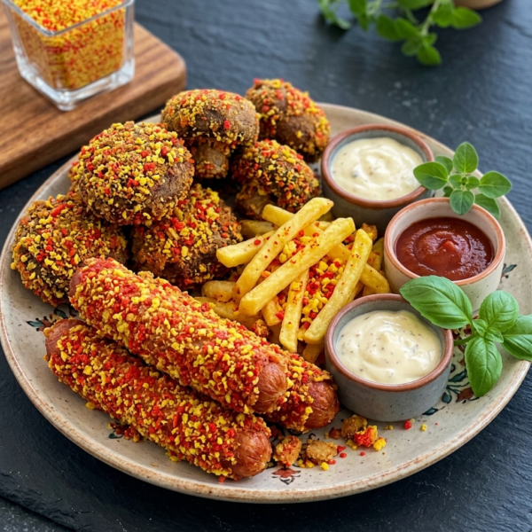 پودر سوخاری ۴ رنگ وردیج - Image 3