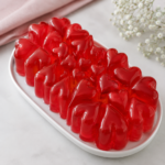 قالب ژله پلاستیکی طرح قلب حبابدار