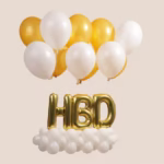 بادکنک فویلی طرح تولدت مبارک ‌HBD مجموعه 3 عددی (وارداتی) - Image 2